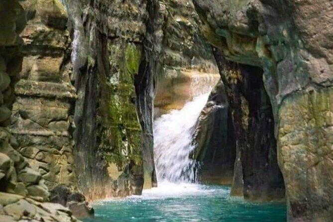 27 Waterfalls Damajagua Amber Cove, Taino Bay - Puerto Plata - Slide, jump, or stairs: how you control your level of bravery