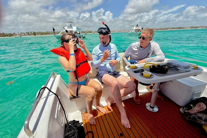 3 hrs Private Snorkeling Yacht tour in Bavaro Punta Cana - The secluded wild beach: swings, a bungee moment, and serious photo views