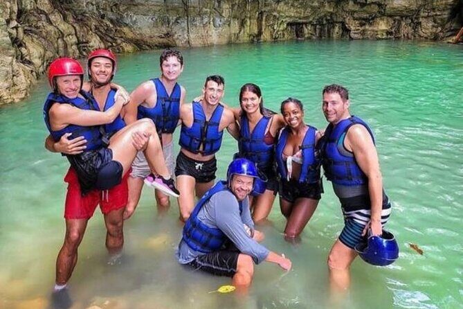 7 Waterfalls of Damajagua Tour Puerto Plata - Your 3 hours at the park: climbing, jumping, sliding, and caves