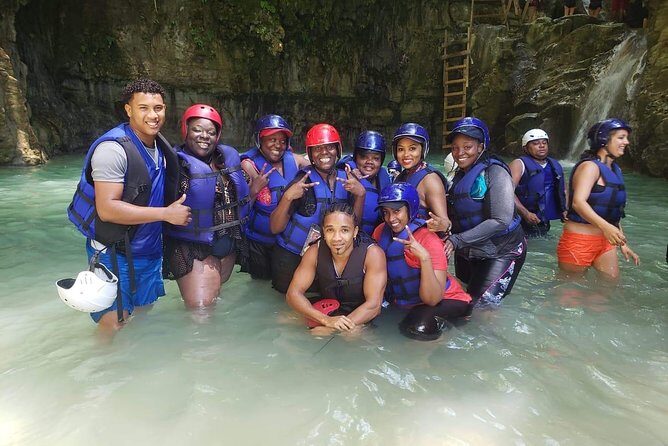 Amber cove and Taino Bay 7 Waterfall Zip lined & Dominican food - Zip lining through the canopy: a different adrenaline level