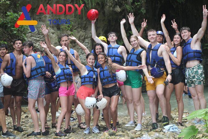 Amber Cove and Taino bay Cruise Ship – Waterfalls of Damajagua - Natural Water Slides and Jumping Into River Pools