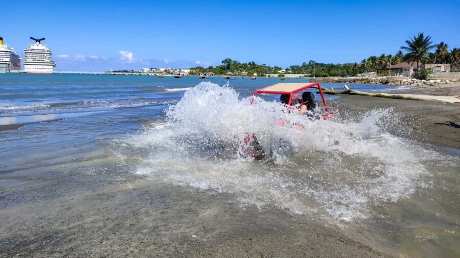 Amber Cove & Taino Bay: Buggy Tour with Swimming & Tasting - Super buggies from Amber Cove and Taino Bay: the day starts fast