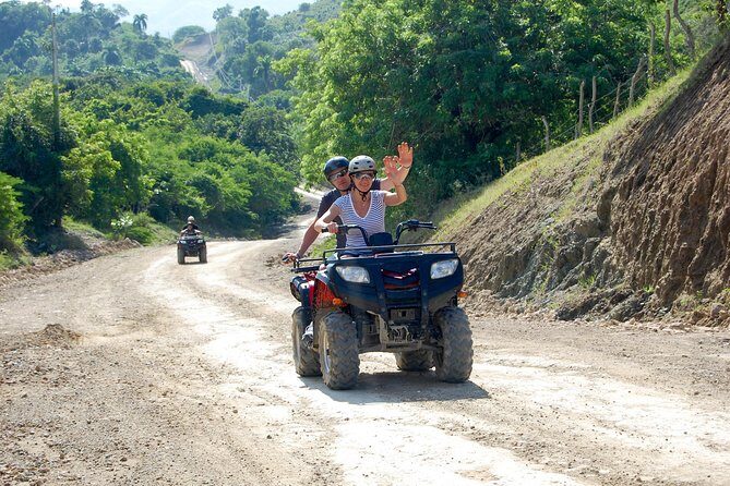 ATV Quads Let's Ride Shore Excursion - Amber Cove & Taino Bay - Maimon first: Safety briefing, helmet-on, then countryside riding