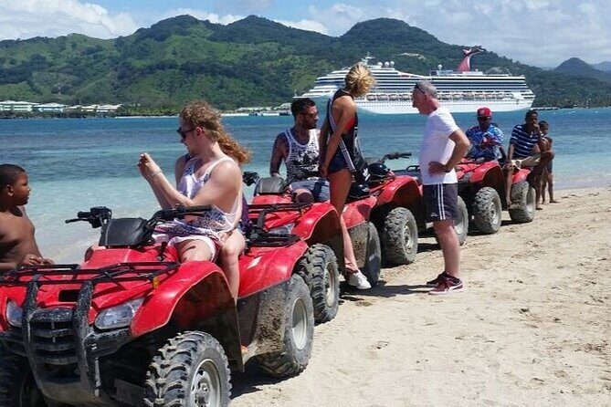 ATV Tour in Puerto Plata - Riding through Maimon: cigar shack, hot chocolate, and a beach option