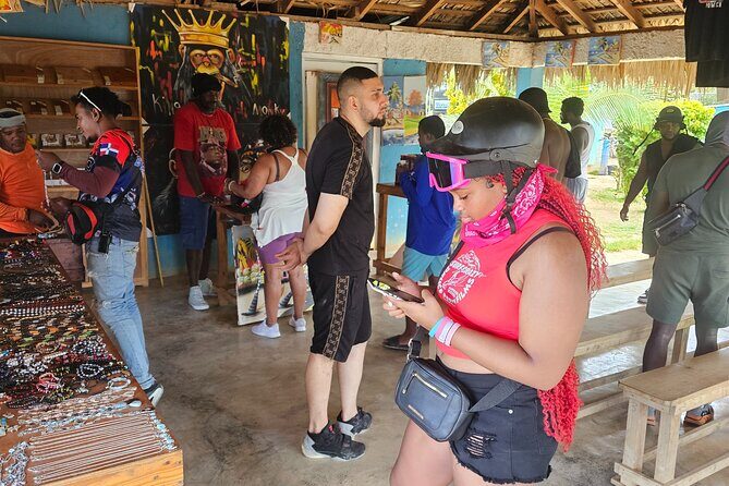 ATV Tour Macao Beach Water Cave and Typical House From Punta Cana - Macao Beach Stop: White Sand, Limestone Wall, and Limited Time
