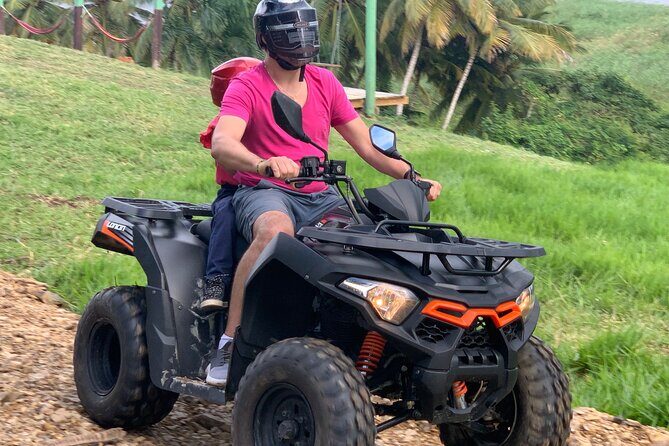 Best ATV Tour In Punta Cana - Stop 2: Playa Esmeralda beach ATV ride plus a swim