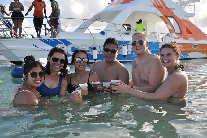 Catamaran Booze Cruise, Snorkeling & Punta Cana Coast View - The natural swimming pool stop: calm water, great photos