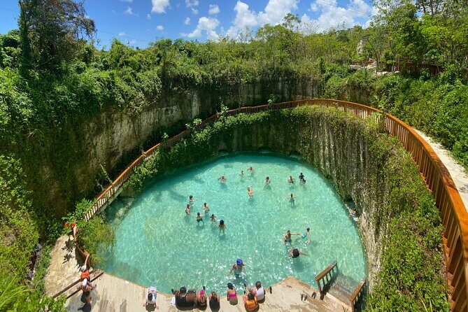 COMBO: Zip Line, Cenote Blue Lagoon, Jungle River &Waterfall Pool - Key things to know before you go