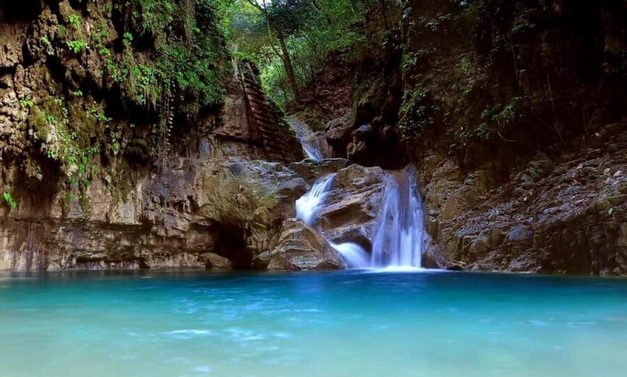 Damajagua Waterfalls Tour with Lunch - Helmets, Life Vests, and the One-Way Fun of Jumps, Slides, and Caves