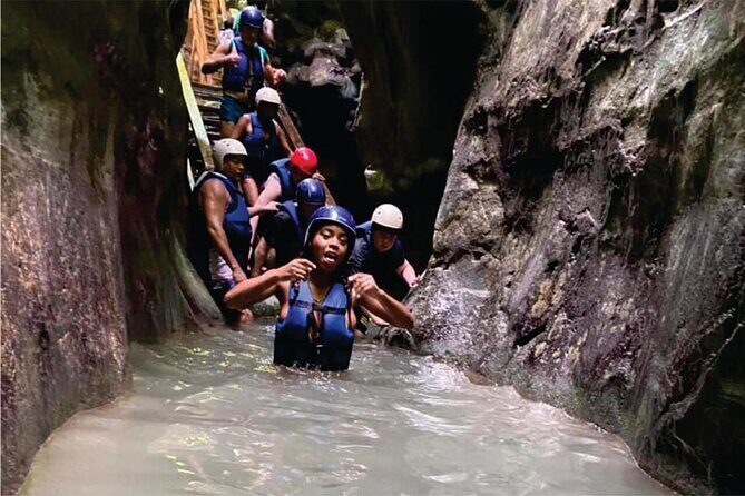 Damajagua Waterfalls, Zipline with Lunch and Transfer - Sliding, Jumping, and Swimming at the Damajagua Falls