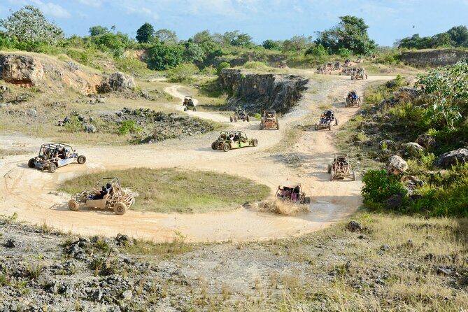 Double Driver Buggy Adventure in Punta Cana for 2 Pax - The Private Cave With Two Swimming Lagoons