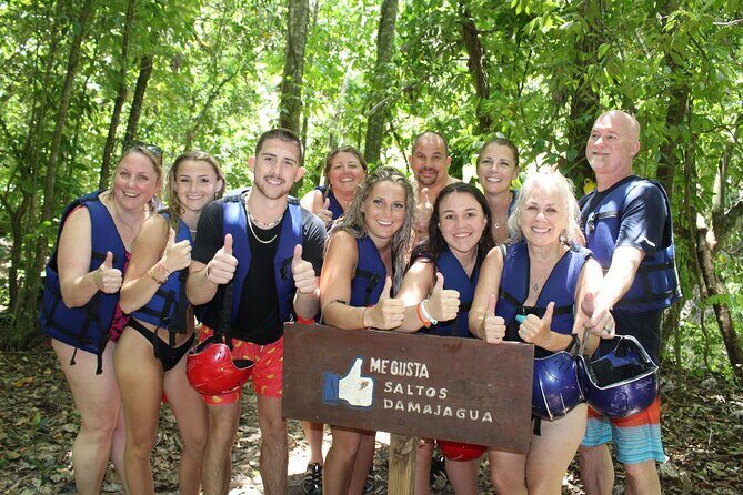 Excursion in Damajagua's 7 Waterfalls - The rainforest hike up: where the real effort starts