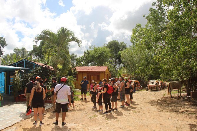 Flintstones Buggy Adventure from Punta Cana - Fantasy Cave and Bedrock City: views first, then the Flintstones world underground