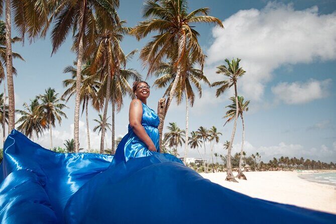 Flying Dress Photoshoot (1 Dress) – Punta Cana – Pro Photographer - Why Macao Beach Sunrise Makes a Big Difference