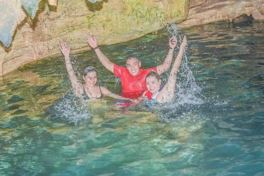 From Bávaro: Buggy Tour to Macao Beach+Cenote - Taino Cave Cenote: Swim Time, Crowds, and the Best Way to Enjoy It