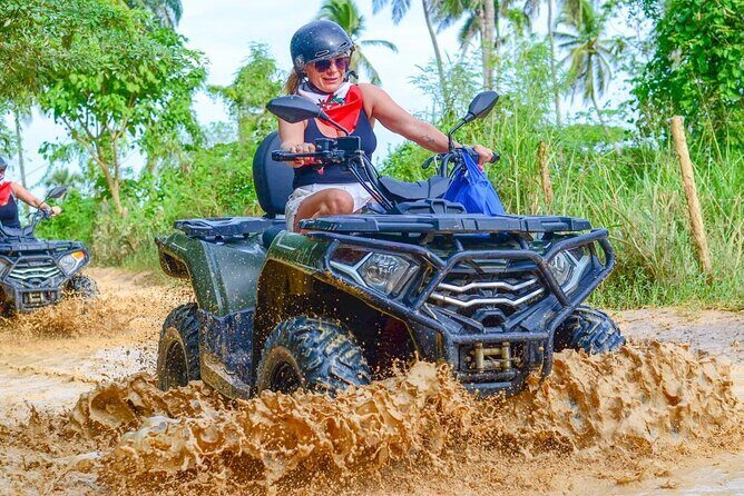 Full-Day Adventure with ATV, Party Boat, Snorkel & Coffee Tasting - How the Day Flits Between ATV Dirt Roads and Ocean Water