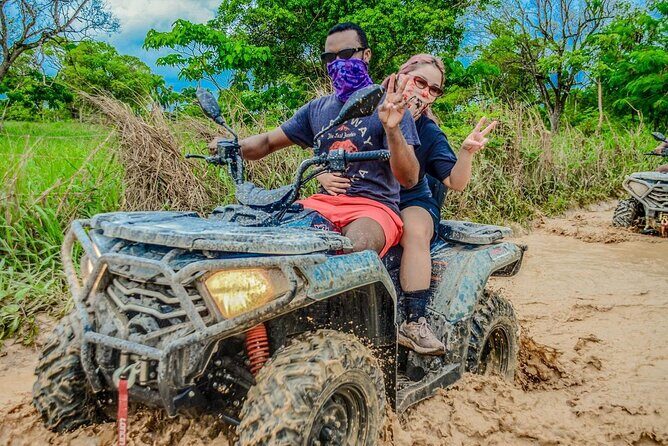 Full-Day Adventure with ATV, Party Boat, Snorkel & Coffee Tasting - Stop 1: Boogies Punta Cana ATV Ride (20 Minutes of Dirt-Road Fun)