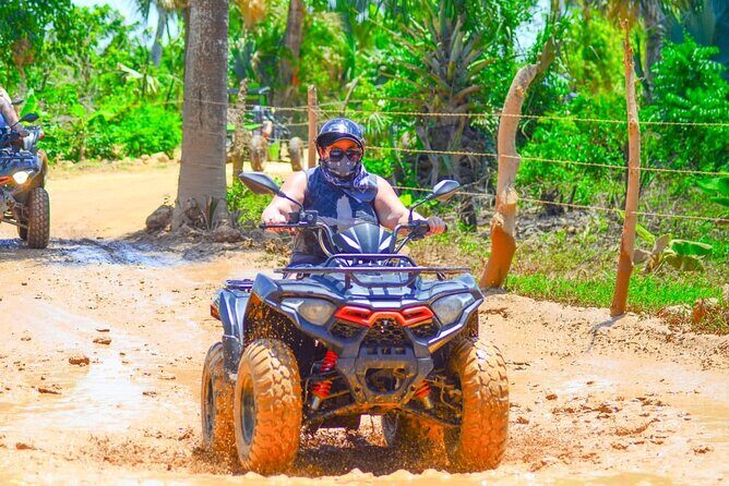Guided Tour in Four Wheels (ATV) by Macao Beach, Taíno Cave and Typical House - Macao Beach stop: a fast UNESCO-style beach break for swimming and photos