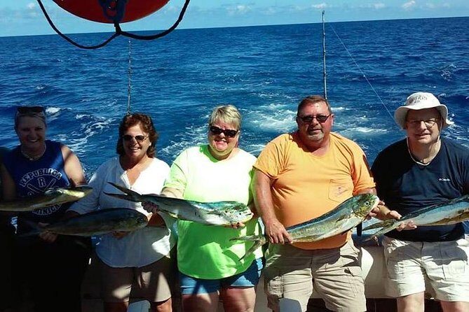 Half Day Big Game Fishing private charter - Onboard Experience: What the 34 ft Trojan Feels Like