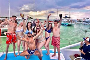 Hip Hop Party Boat with Snorkeling Punta Cana - Shallow-Water Natural Pool Party: DJ Music, Swim Time, and That Slide