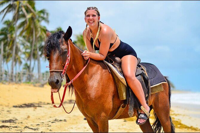 Horseback riding in punta cana beach and Bayahibe - Safety and Comfort: Helmets, Water, and a Guide Who Sets the Pace