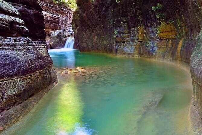 Hotels - Airbnb & villas pick up - WATERFALLS OF DAMAJAGUA - Lunch with drinks and the Imbert craft market stop
