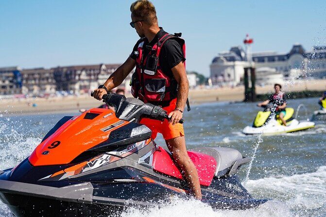 Jet Ski & Zip line splash in punta cana - Donut ride and inflatable obstacles: the “everyone laughs here” section