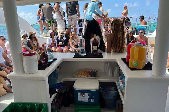 Luxury Hip Hop Boat Party–Drinks, Music, and the Best Vibes in PC - Stop 2: Reef Snorkeling With Gear and a Life Jacket