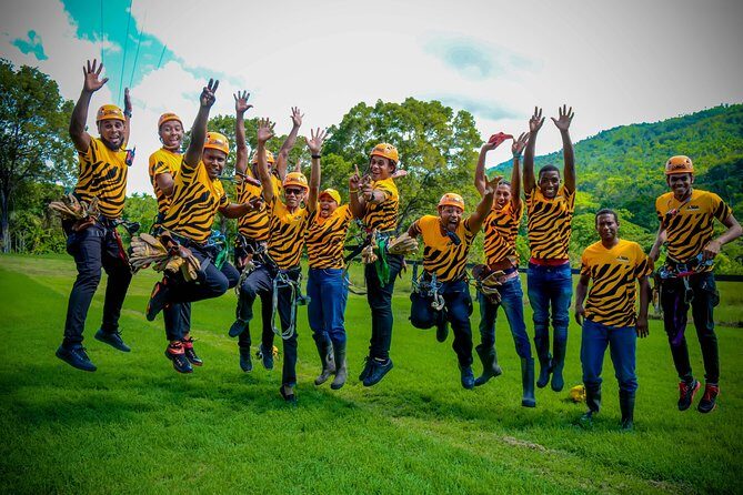 Mega Extreme Adventure: Horseback Riding, Ziplining and more - Damajagua Waterfalls: hike, swim, and those jump-friendly pools