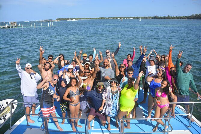 Party Booze Boat Fiesta Sand Bar-Snorkeling-Music-Drinks-Dancing - Onboard Water Slide: Short Thrill, Big Fun Potential
