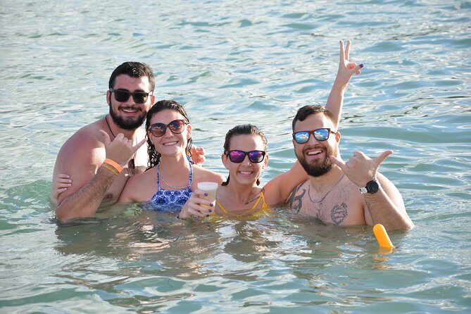 Private Half Day Trip: Snorkeling Cruise-Swimming Pool & Virgen Beach - Stop 5 and the Ride Home: Food, Drinks, and the Party Tempo