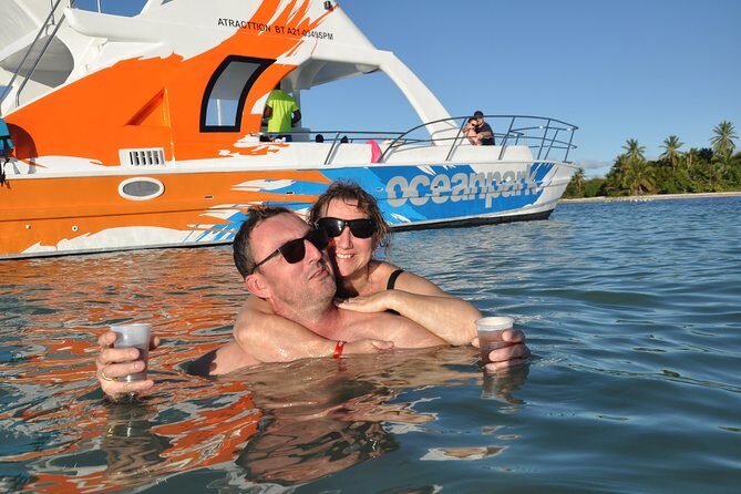 Private Small Group, Snorkeling Cruise, Natural Pool & Exclusive Virgin Beach - Natural Pool Stop: DJ Music, Floating Bar, and Easy Swimming