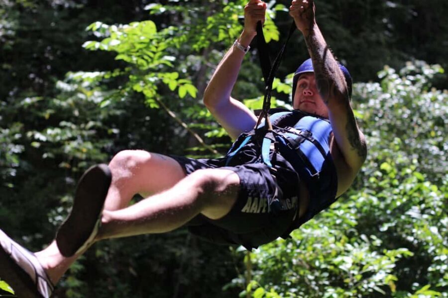 Puerto Plata/Amber Cove: Zipline and Waterfalls with Lunch - Seven waterfall moments: sliding, jumping, and swimming for real