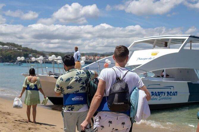Puerto Plata Catamaran Cruise with Snorkeling, BBQ & Open Bar - Pickup Coverage: Cofresí, Playa Bachata, Sosúa, Cabarete, Amber Cove, and Taino Bay