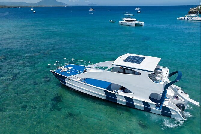 Puerto Plata Catamaran Cruise with Snorkeling, BBQ & Open Bar - Meeting and Boarding: From the Beach With a Ladder