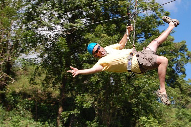 Puerto Plata Zipline Adventure - Safety first: helmet, harness, and instruction that makes clipping in feel normal