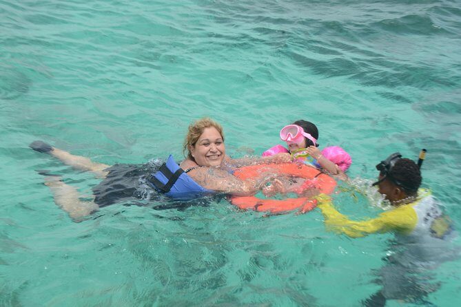Punta Cana Buggy + Cave Dip, Beach Swim + Party Boat & Snorkel - The catamaran party boat: reef snorkeling plus an easygoing ride