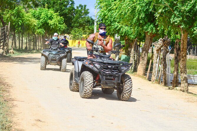 Punta Cana Half Day 4x4 ATV Adventure - Los Hoyos del Salado Cenote/Cave: Freshwater Spring Time