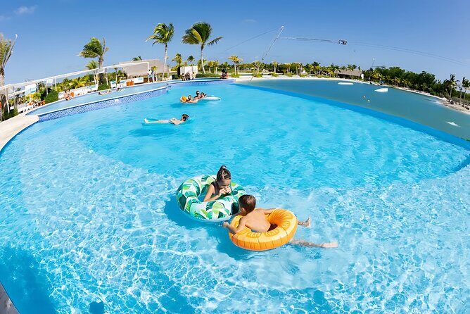 Punta Cana Jet Ski, Buggy, Aqua Kart & Water Park Access - Donut Ride, 200-meter zipline, and the inflatable obstacle course