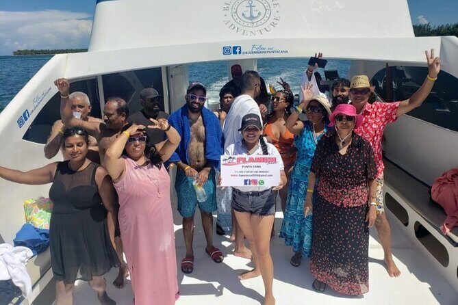 Punta Cana Party Boat with Open Bar, Snorkeling & Natural Pool - Punta Cana’s 48-kilometer coast, in party-boat form