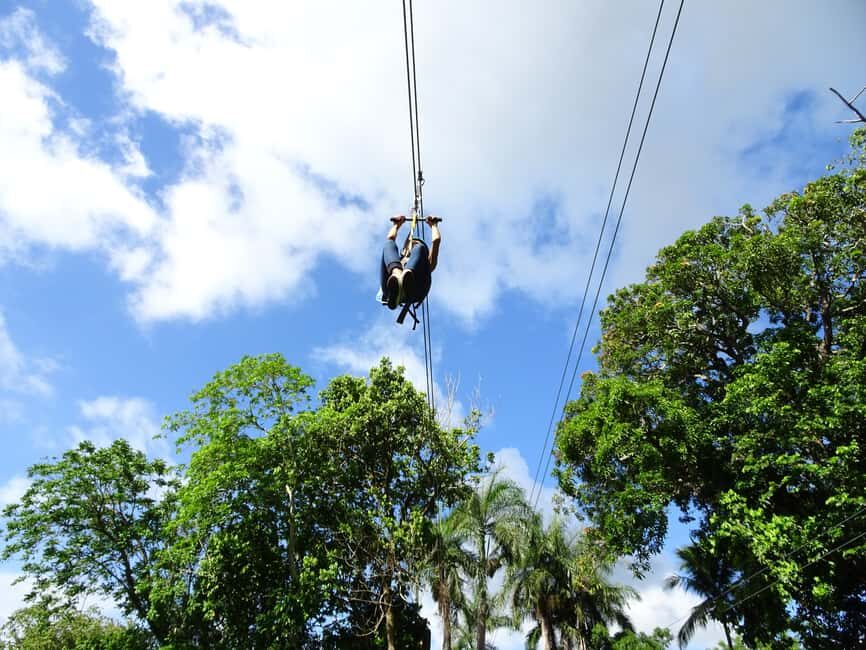 Ride N Zip Adventure in Puerto Plata - Eight lines isn’t just adrenaline: it’s lots of little transitions
