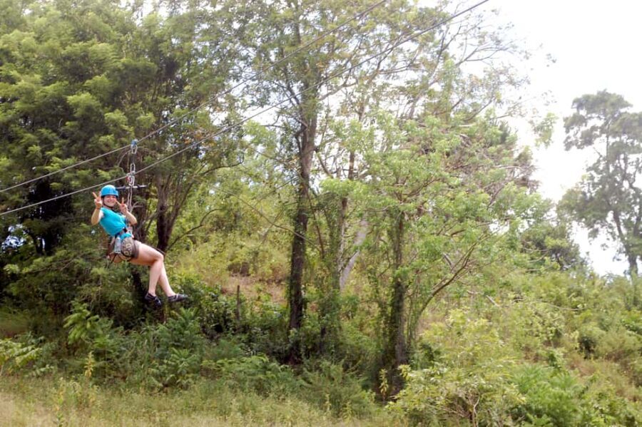 Ride N Zip Adventure in Puerto Plata - The Dominican touches: seasonal fruit and natural juice