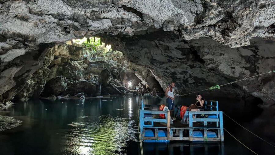 Santo Domingo: Los Tres Ojos, Boca Chica & More - A local café stop and shopping time that doesn’t derail the day