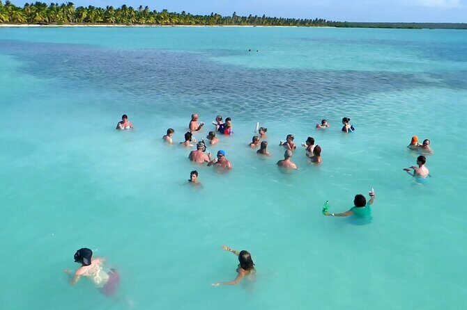 Saona Island: Full-day Catamaran Tour - Small Group - Saona beach time: three hours of sand, swims, and lunch