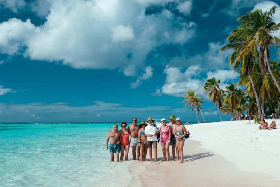Saona Island Premium- Exclusive Beach And Mano Juan FullDay - Natural Pool on Isla Saona: Waist-Deep Water and Starfish Viewing