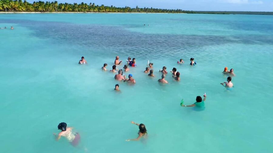 Saona Island Tour From Santo Domingo with Lunch and Pickup - The Bayahibe boat ride to the Natural Pool (35 minutes)