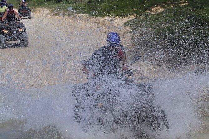Shore Excursion: Combo Atv & militare waterfalls | No long lines - River and beach time: the refresher that breaks up the adventure