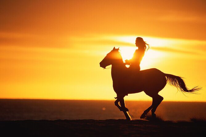 Sunset Beach Horseback Riding - The turquoise photo stop: where the evening turns cinematic