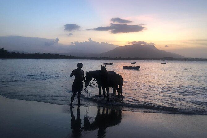 Sunset Horseback Riding in Puerto Plata - The Main Event: Riding Toward a Secluded Beach at Sunset