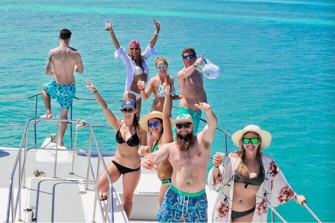 Tropical Punta Cana Booze Cruise – Snorkel, Sandbar & Party Vibes - The natural pool sandbar: the best place to slow down